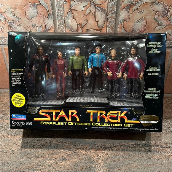 STAR TREK STARFLEET Officers Collector´s Set New In...